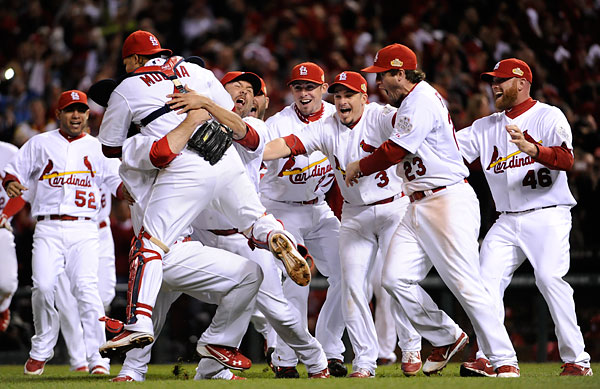 WS2011 Gm7: Cardinals win 11th World Series title 